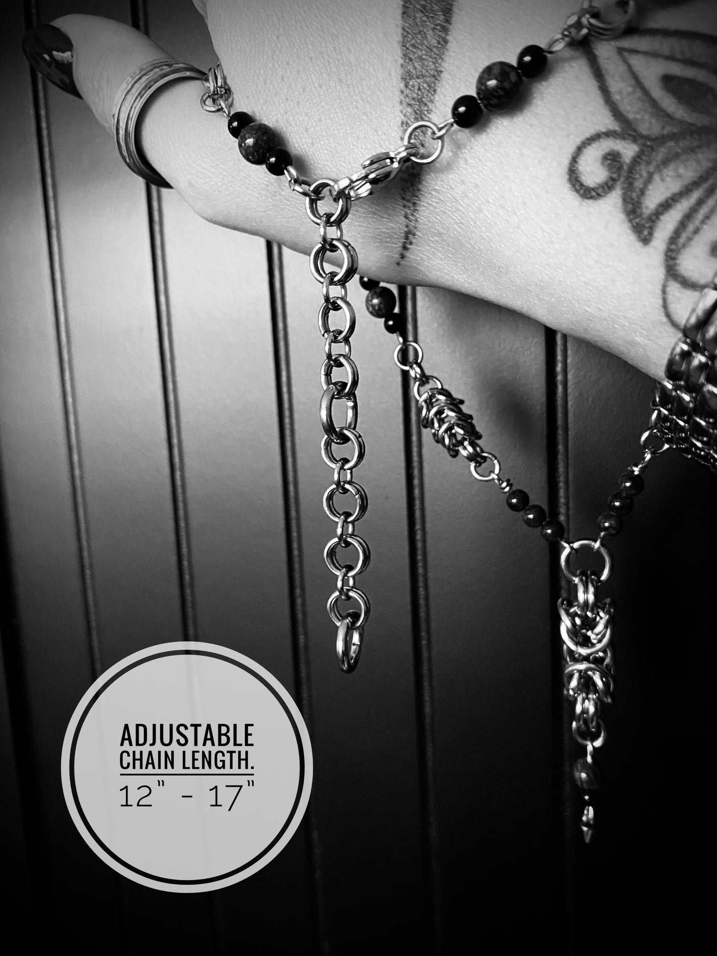 Serpentine | Black Onyx Choker