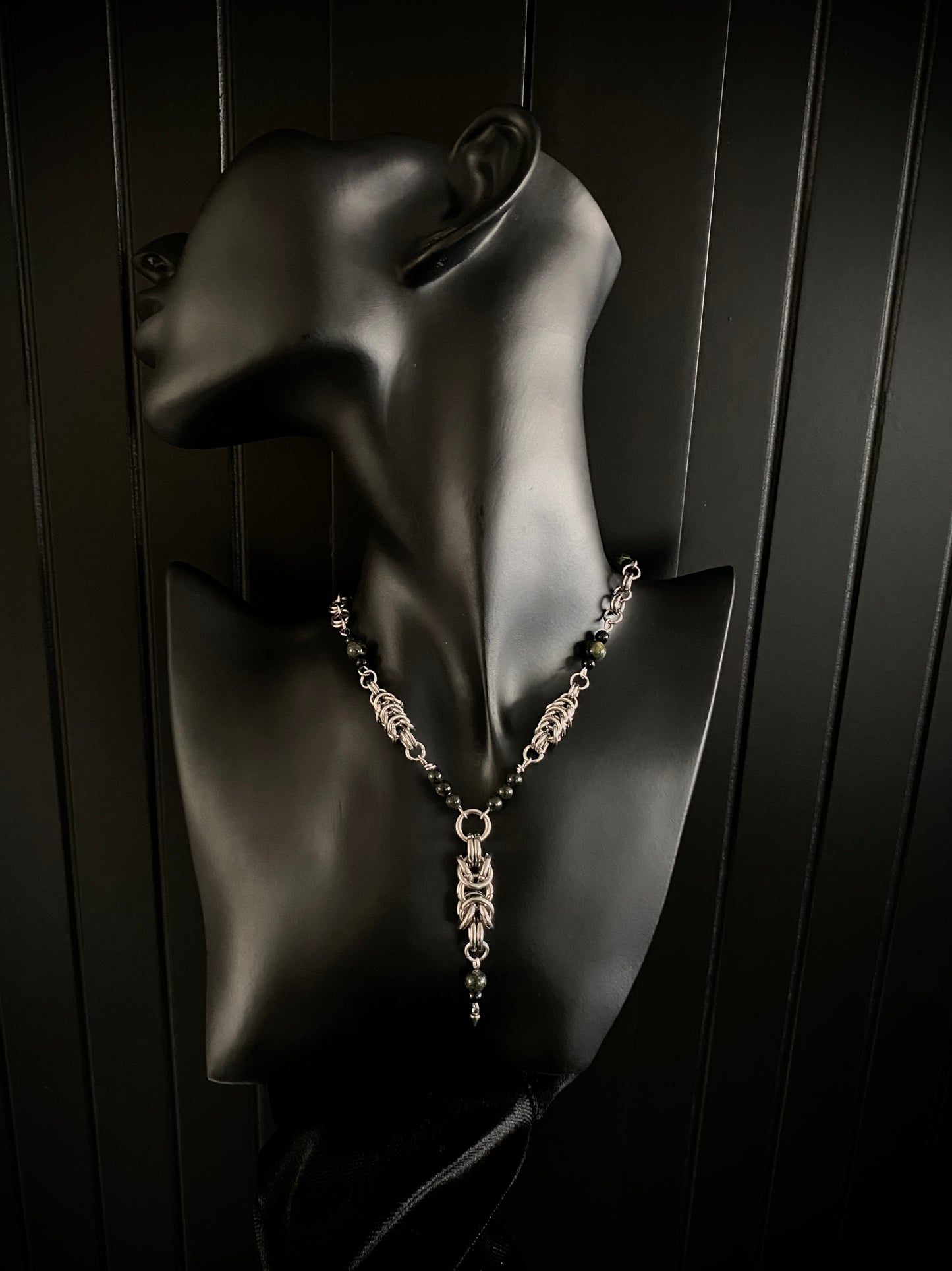 Serpentine | Black Onyx Choker