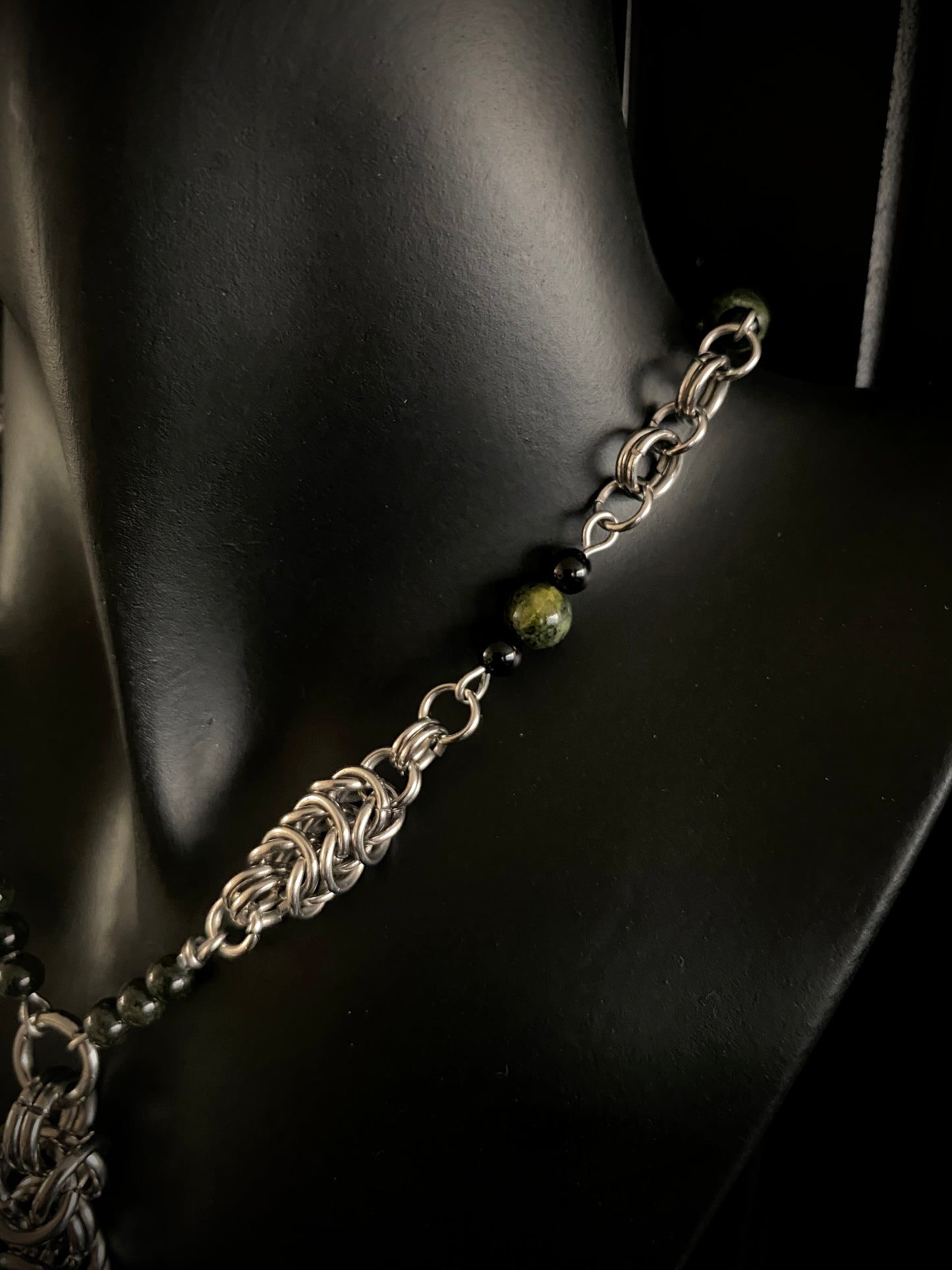 Serpentine | Black Onyx Choker