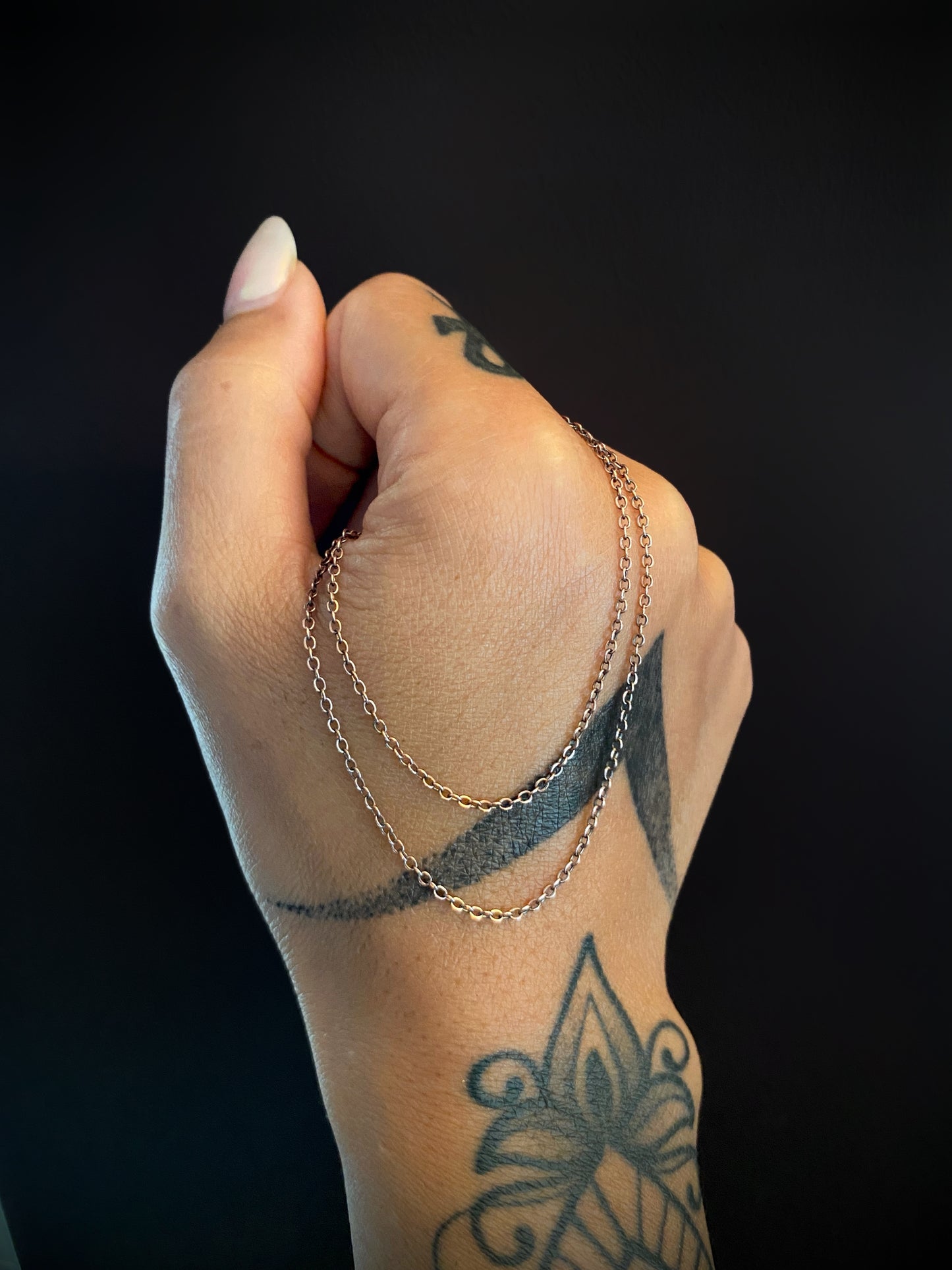 Fine Handmade Copper Chain