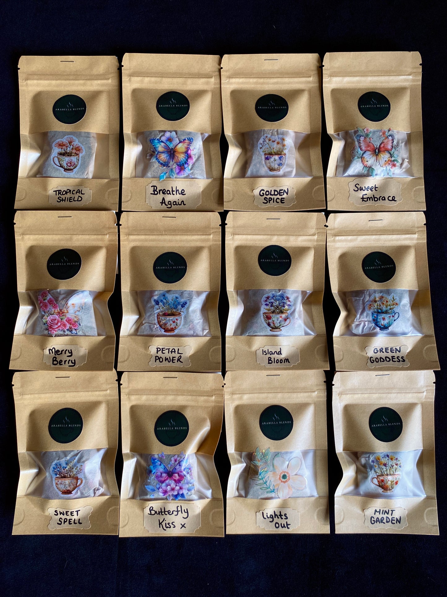 Individually Packaged Teabags