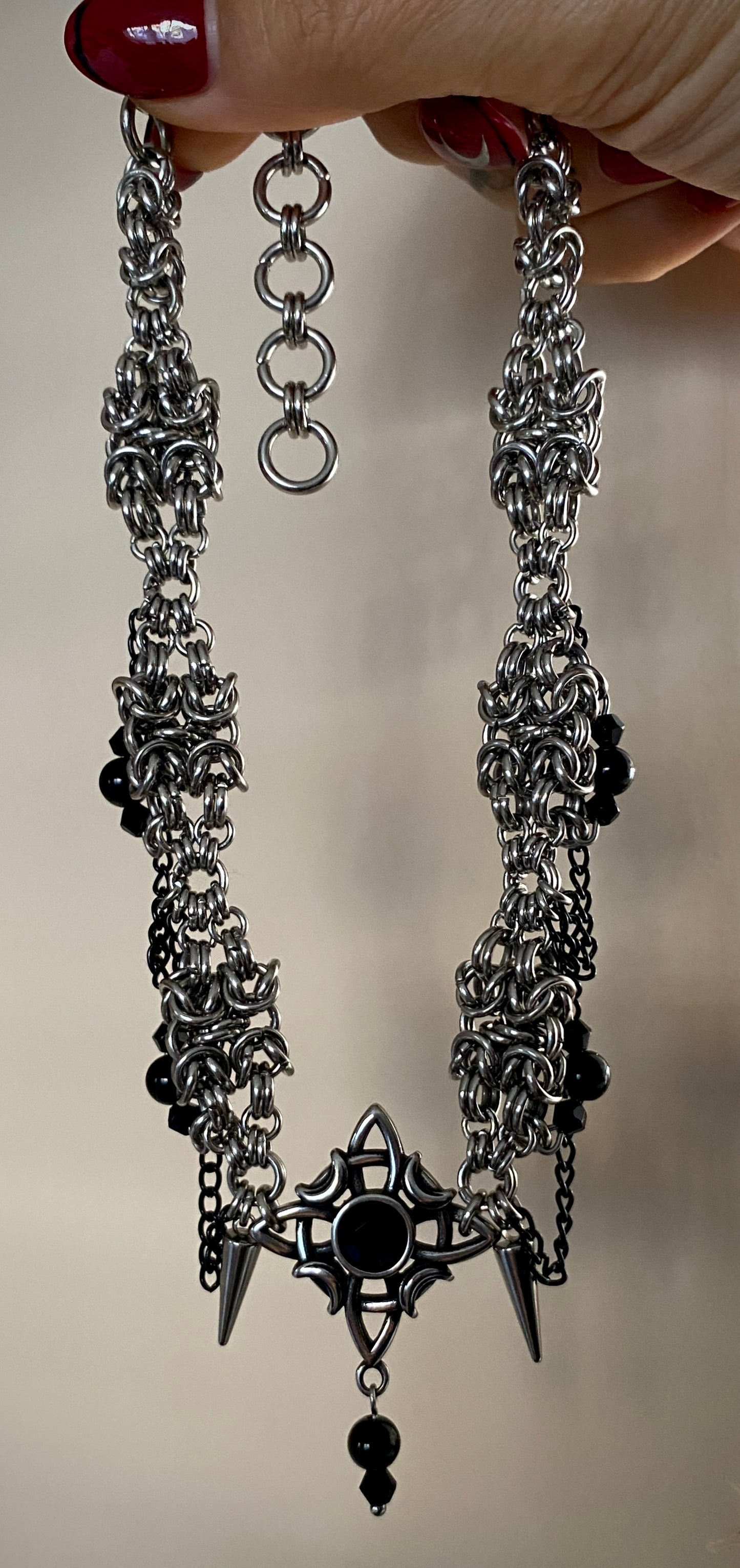 Witches Knot | Black Onyx Choker