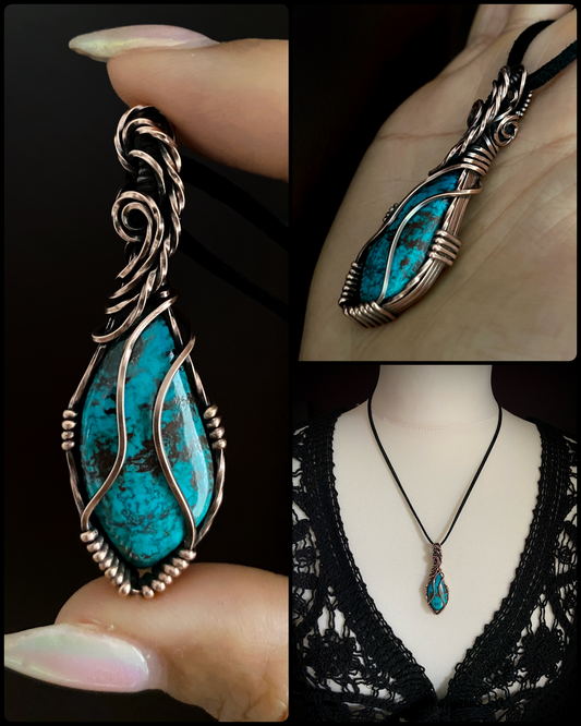 Shattuckite in Copper